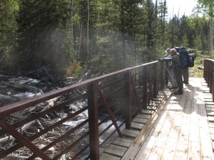Swift Creek just prior to entering the wilderness boundary.