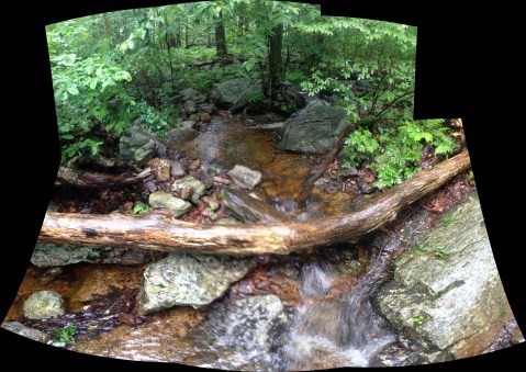 First water source we crossed in 5-6 miles