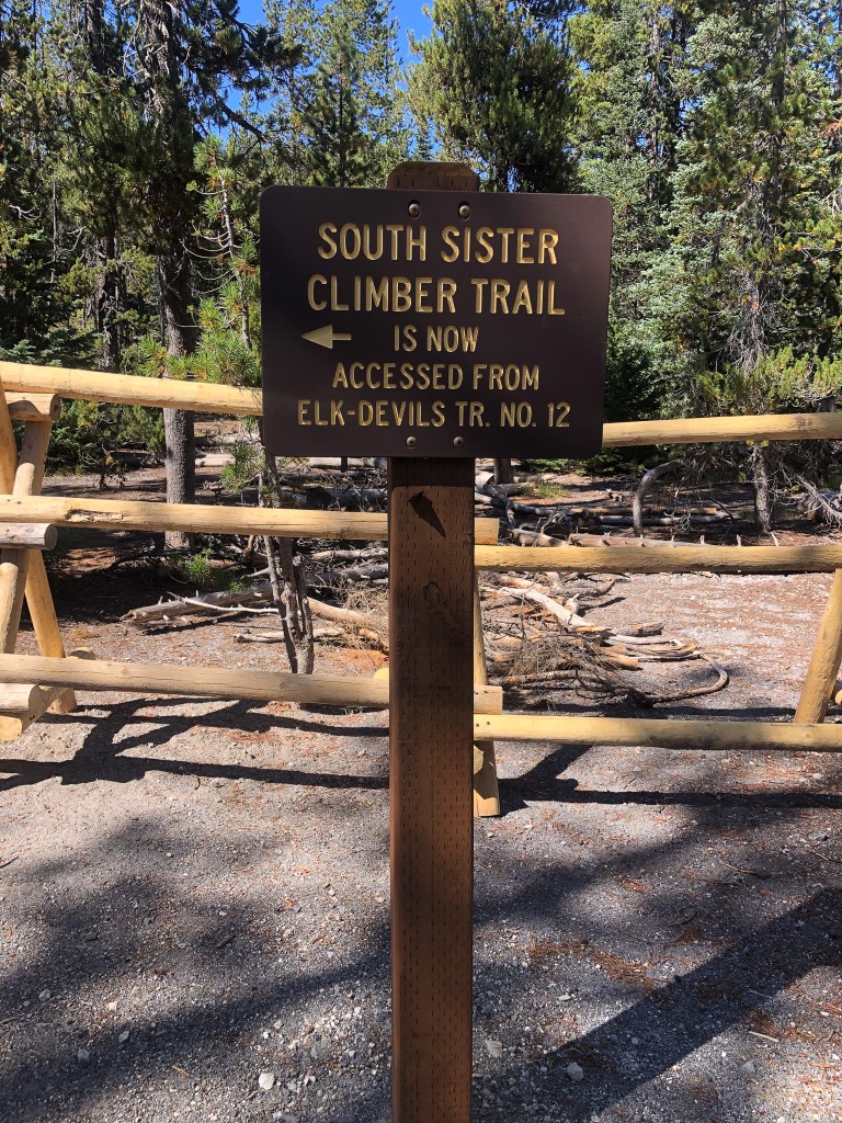 Before we started already a detour.