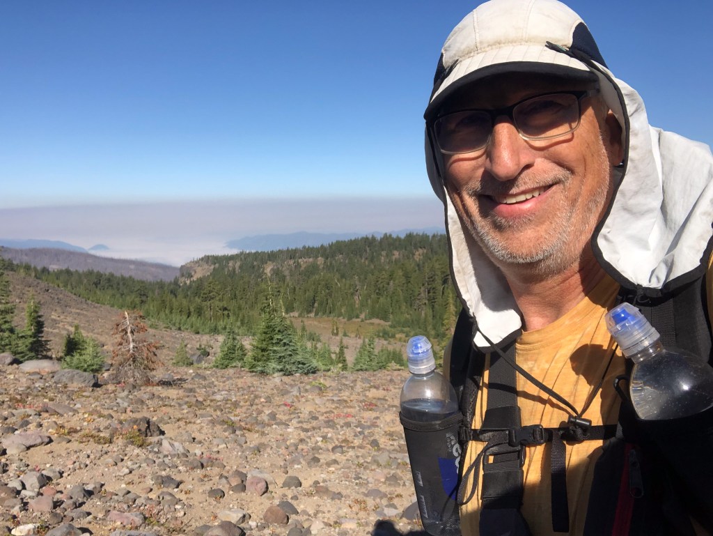 Clouds below the smoke